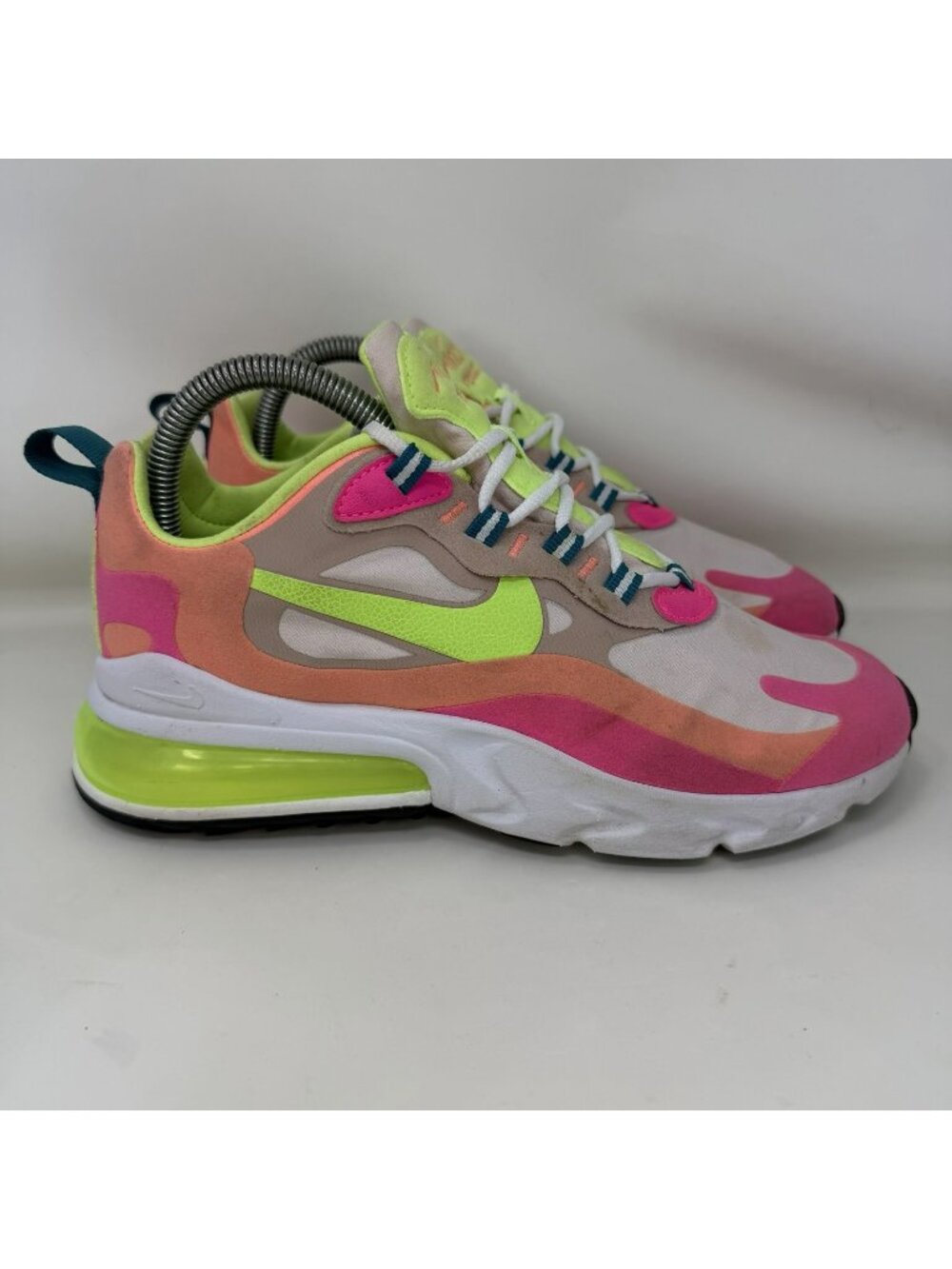 Nike Air Max 270 React Running Shoes Multicolor Women’s Size 7.5